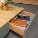 Idiya KENTUCKY coffee table with two drawers