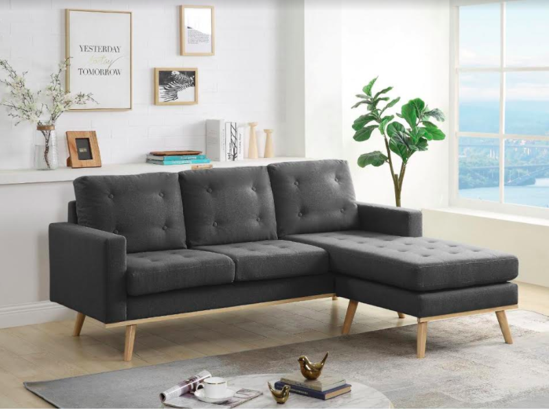 IDIYA NAGASAKI SOFA DARK GREY