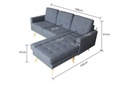 IDIYA NAGASAKI SOFA DARK GREY