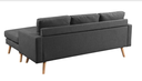 IDIYA NAGASAKI SOFA DARK GREY