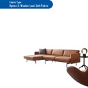 [121.117.201] ZOEY 2 seat fabric Sofa