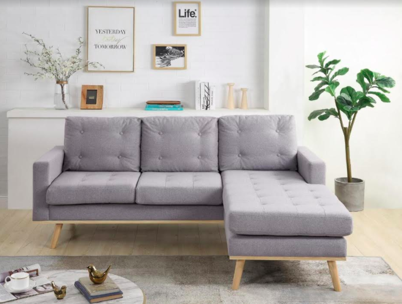 IDIYA NAGASAKI SOFA LIGHT GREY