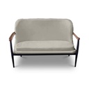 Idiya ALBANY Outdoor Sofa set With Coffee Table, Light grey