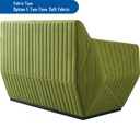 [121.120.202] ACHILLES 2 seat fabric Sofa