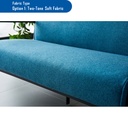[121.125.202] ADLER 2-seat fabric Sofa