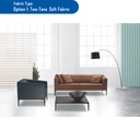 [121.129.201] ADNAN 1 seat fabric Sofa