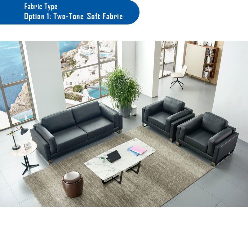 [121.134.202] BENTON 2 seat fabric Sofa