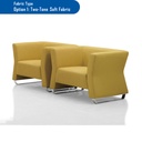 [121.145.201] BERNIE 1 seat fabric Sofa