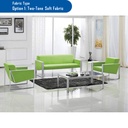 [121.150.201] CARL 1 seat fabric Sofa