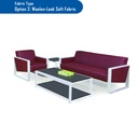 [121.150.201] CARL 1 seat fabric Sofa