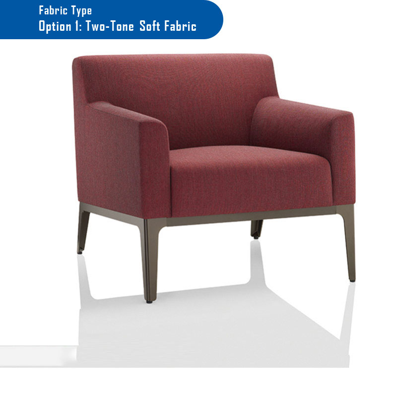 [121.151.201] DANE 1 seat fabric Sofa