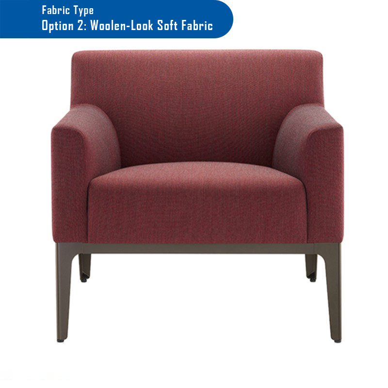 [121.151.201] DANE 1 seat fabric Sofa