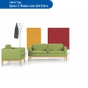 [121.155.202] EDGAR 3 seat fabric Sofa