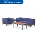 [121.156.201] EDWIN 1 seat fabric Sofa