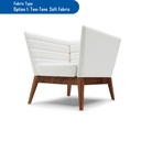 [121.157.202] EFRAIN 2 seat fabric Sofa