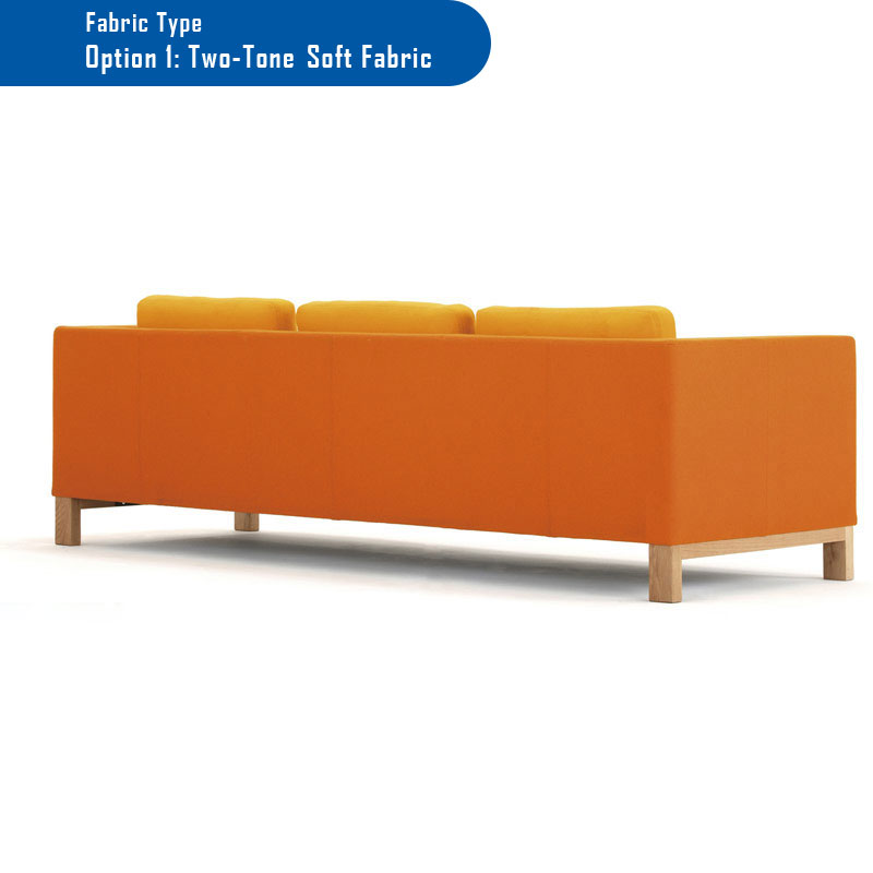 [121.162.203] FAUSTO 3 seat fabric Sofa