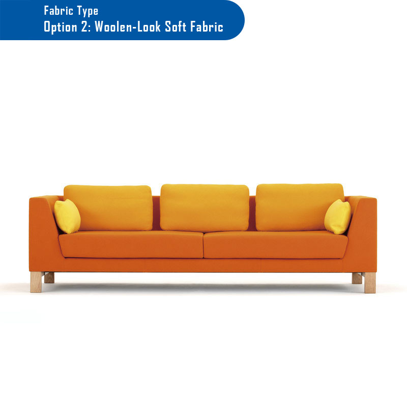 [121.162.203] FAUSTO 3 seat fabric Sofa