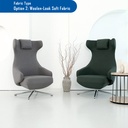 [121.82.302] GALEN  conventional fabric Armchair