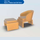 [121.36.301] LONDYN H-5246 Chair fabric Chair