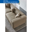 [121.99.202] MARTINA 2 seat fabric Sofa