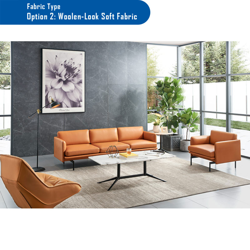 [121.104.201] MICAELA 1 seat fabric Sofa