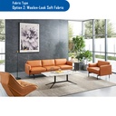 [121.104.201] MICAELA 1 seat fabric Sofa