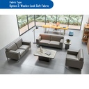 [121.102.201] MIRA 1 seat fabric Sofa
