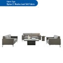 [121.102.203] MIRA 3 seat fabric Sofa