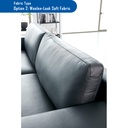 [121.107.202] SLOANE 2 seat fabric Sofa