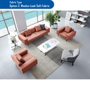 [121.108.201] XANTHE 1 seat fabric Sofa