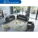 [121.109.201] YASMINE 1 seat fabric Sofa