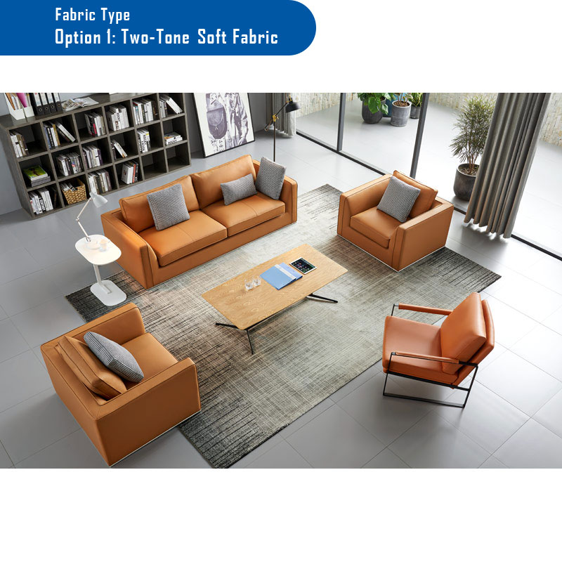 [121.109.202] YASMINE 2 seat fabric Sofa