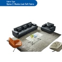 [121.110.201] YESENIA 1 seat fabric Sofa