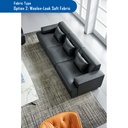 [121.110.203] YESENIA 3 seat fabric Sofa