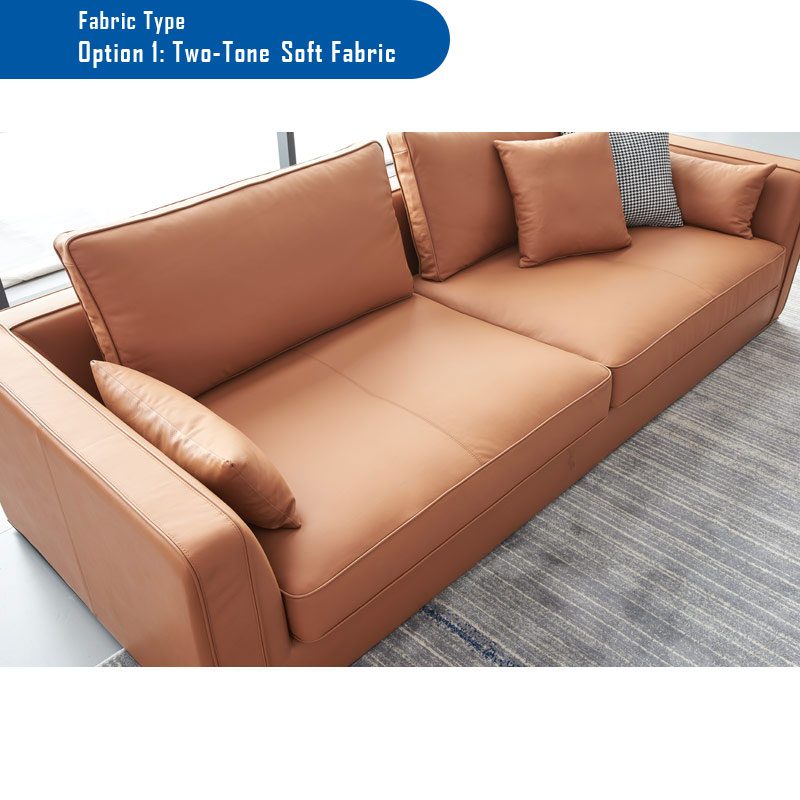 [121.115.202] YVETTE 2 seat fabric Sofa
