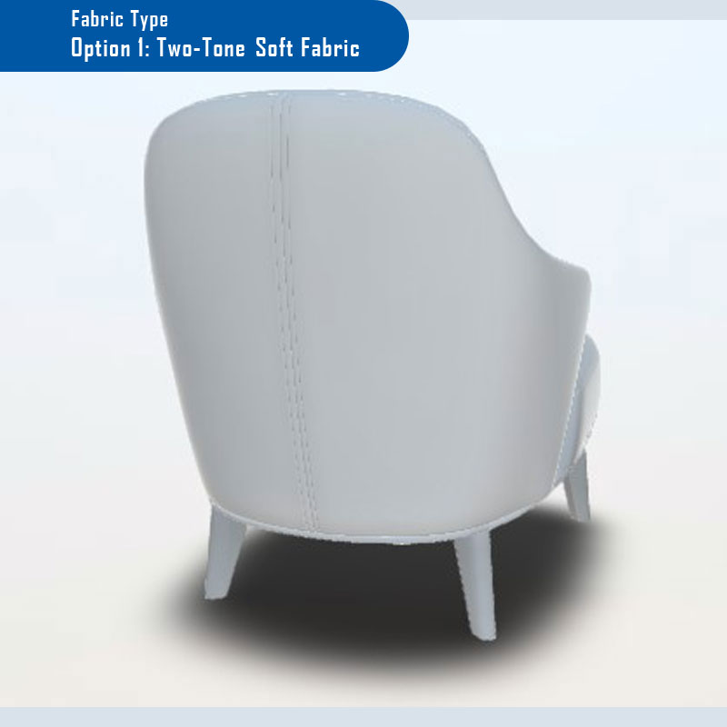 [121.55.300] ZINA H-5237 conventional fabric Chair