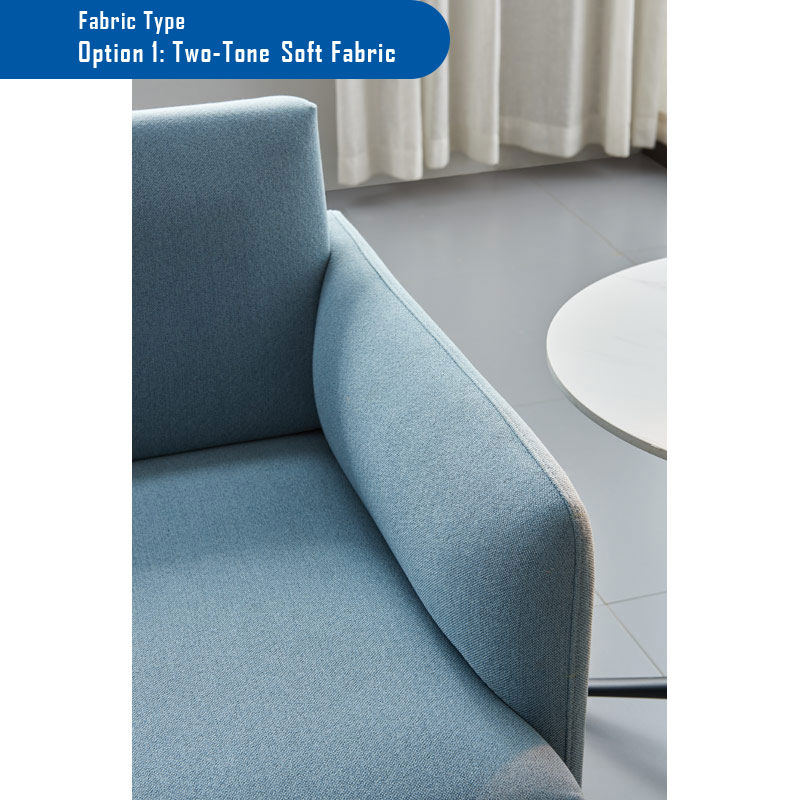 [121.116.201] ZION 1 seat fabric Sofa