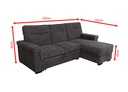 Idiya Folkeston Sofa Bed , Grey