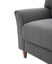 Idiya UCAYALI 2 seater sofa , light grey