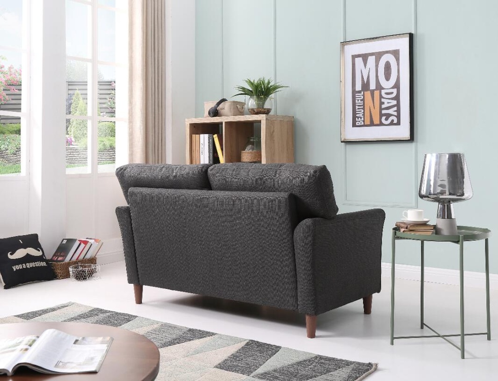 Idiya UCAYALI 2 seater sofa Dark grey