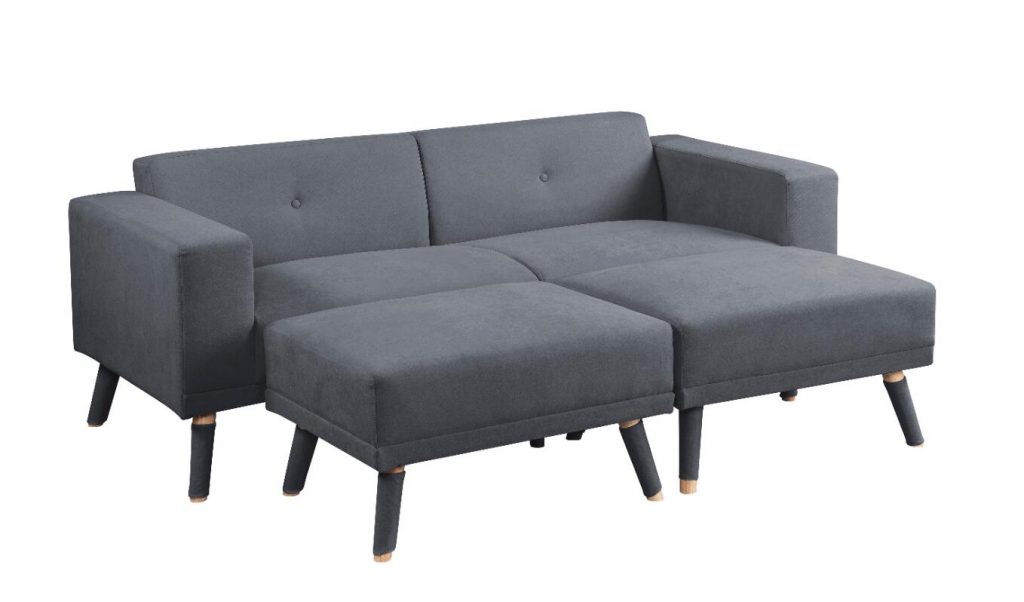 Idiya Jackson sofa with 2 ottoman , DILJA