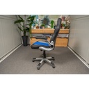 Idiya Ottawa office chair Black/light grey/Blue