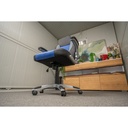 Idiya Ottawa office chair Black/light grey/Blue