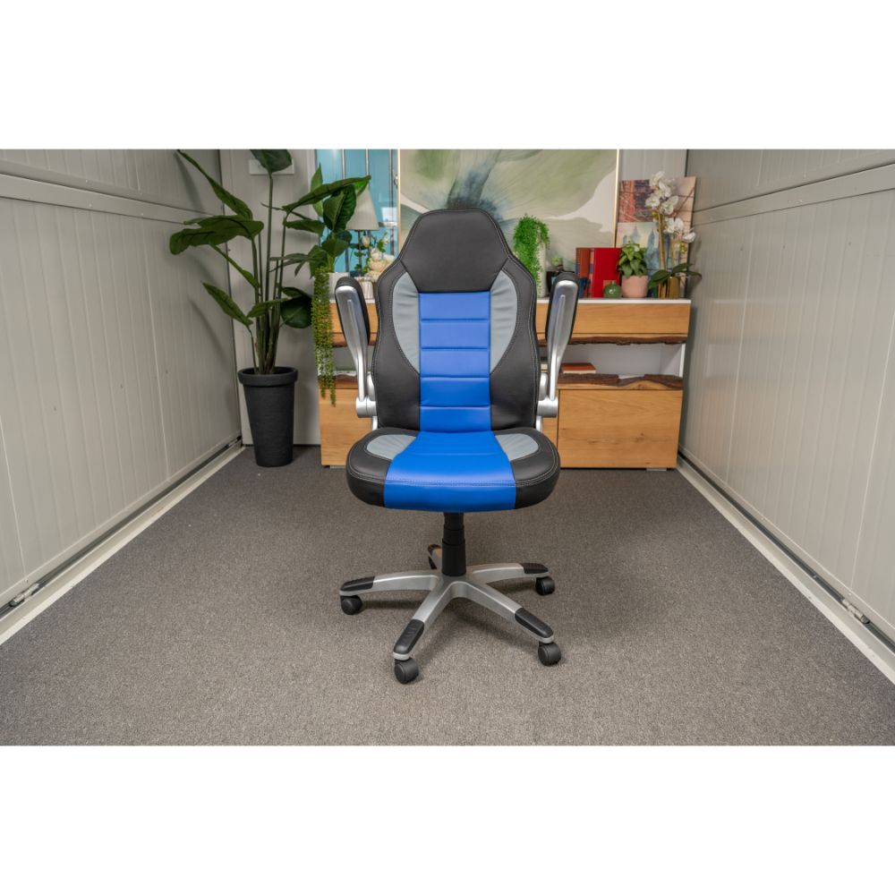 Idiya Ottawa office chair Black/light grey/Blue