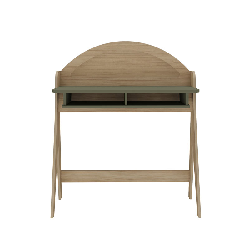 [000.046.36] Brusque Desk - Oak/ Mint