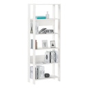 [000.046.03] Garanhuns Bookcase 5 Niches - White