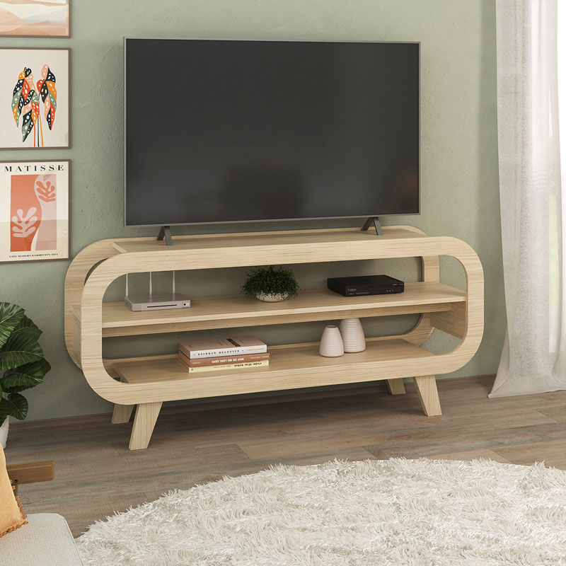 [000.046.34] Itatiba Tv Stand - Natural