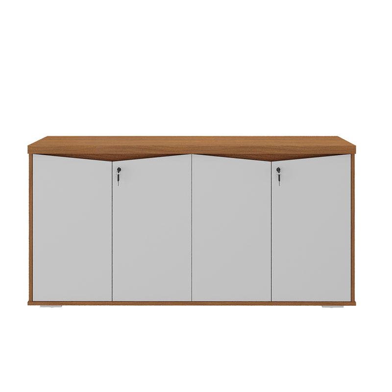 [000.062.92] Resende 4 Doors Cabinet - Freijo/ White