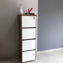 [000.062.90] Resende 4 Drawers File Cabinet - Freijo/ White