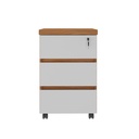 [000.062.96] Resende Chest Of 3 Drawers - Freijo/ White